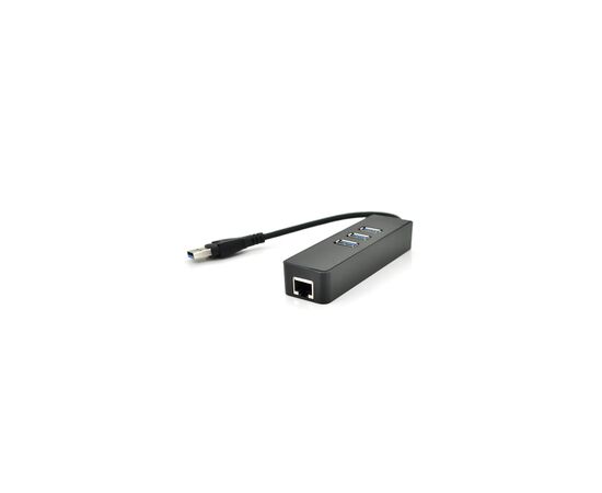 Концентратор Voltronic USB 3.0 to 3xUSB + Ethernet black (YT-3H3+1)
