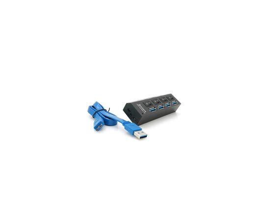 Концентратор Voltronic USB 3.0 to 4xUSB with switches (YT-3H4S/1TB), изображение 3 Концентратор Voltronic USB 3.0 to 4xUSB with switches (YT-3H4S/1TB), изображение 3