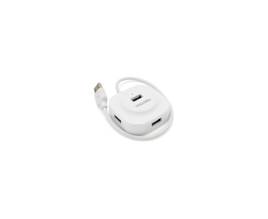 Концентратор VEGGIEG USB 3.0 to 4xUSB 0.3m white (V-U2407)
