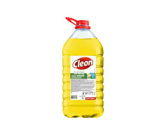 Засіб для миття підлоги Cleon Універсальний Лимон 5 л (4820289450152)