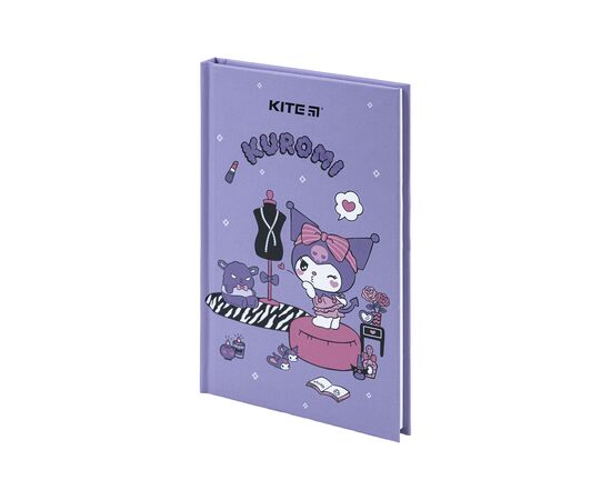 Блокнот Kite А6 Kuromi, твердая обложка, 80 листов, клетка (HK24-199-2), изображение 3 Блокнот Kite А6 Kuromi, твердая обложка, 80 листов, клетка (HK24-199-2), изображение 3