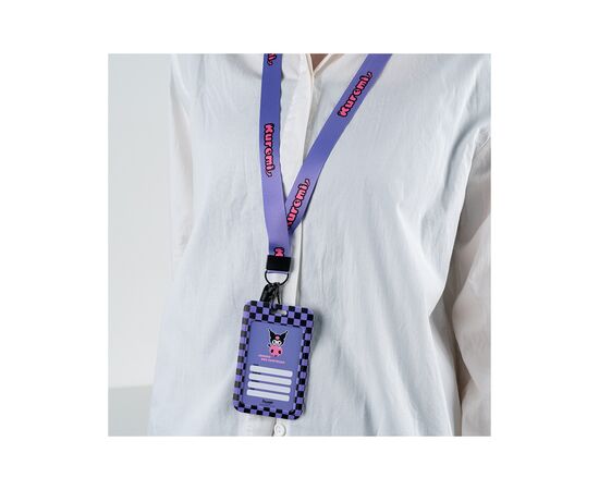 Бейдж Kite слайдер Kuromi, лиловый (HK25-450), изображение 4 Бейдж Kite слайдер Kuromi, лиловый (HK25-450), изображение 4