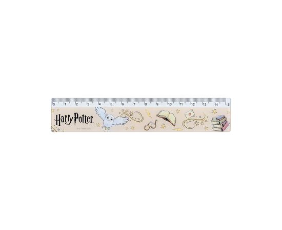Линейка Kite Harry Potter, 15 см (HP24-090)