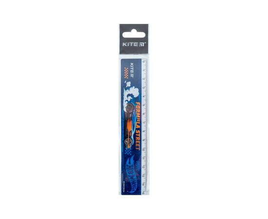 Линейка Kite Hot Wheels, 15 см (HW24-090), изображение 2 Линейка Kite Hot Wheels, 15 см (HW24-090), изображение 2