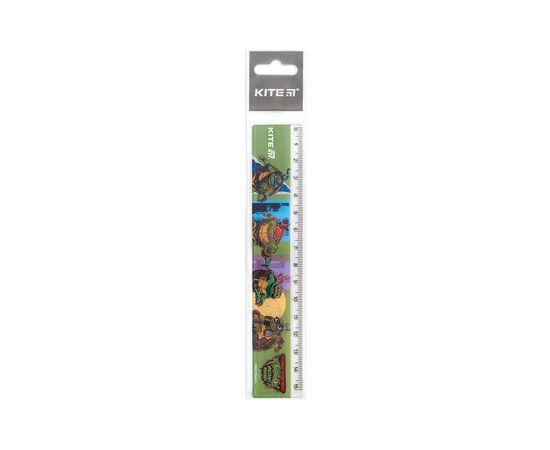 Линейка Kite Ninja Turtles, 15 см (NT25-090), изображение 2 Линейка Kite Ninja Turtles, 15 см (NT25-090), изображение 2