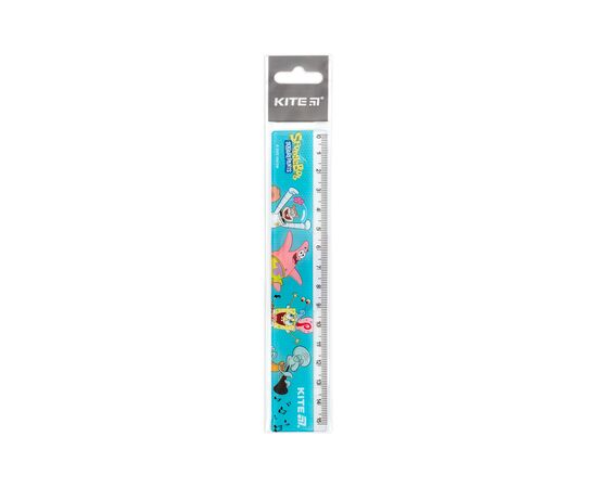Линейка Kite Sponge Bob, 15 см (SB25-090), изображение 2 Линейка Kite Sponge Bob, 15 см (SB25-090), изображение 2