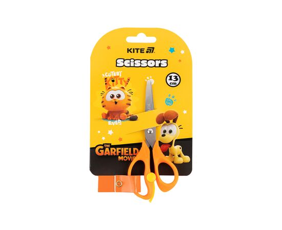 Ножиці Kite з пружиною Garfield, 13 см (GF25-129), зображення 2 Ножиці Kite з пружиною Garfield, 13 см (GF25-129), зображення 2