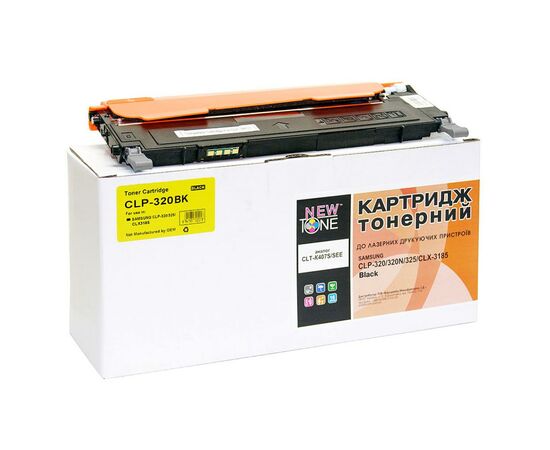 Картридж NewTone для Samsung CLP-320/320N/325/CLX-3185 аналог CLT-K407S (SG320BE)
