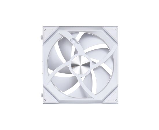Кулер до корпусу Lian Li Uni Fan SL WIRELESS Reverse, 120-1, Wh (G99.12RSL1W1W.00), зображення 5 Кулер до корпусу Lian Li Uni Fan SL WIRELESS Reverse, 120-1, Wh (G99.12RSL1W1W.00), зображення 5