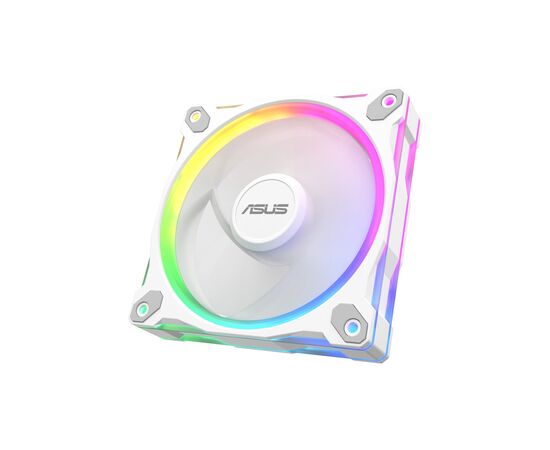 Кулер для корпуса ASUS PRIME MR120 REVERSE ARGB WHITE 3IN1 (90DA00L3-B09020), изображение 9 Кулер для корпуса ASUS PRIME MR120 REVERSE ARGB WHITE 3IN1 (90DA00L3-B09020), изображение 9