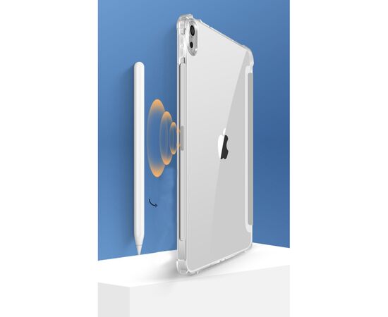 Чохол до планшета BeCover Soft Edge with Apple Pencil Holder iPad Mini 7 2024 Gray (712468), зображення 4 Чохол до планшета BeCover Soft Edge with Apple Pencil Holder iPad Mini 7 2024 Gray (712468), зображення 4