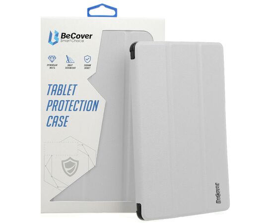 Чохол до планшета BeCover Soft Edge with Apple Pencil Holder iPad Mini 7 2024 Gray (712468), зображення 6 Чохол до планшета BeCover Soft Edge with Apple Pencil Holder iPad Mini 7 2024 Gray (712468), зображення 6