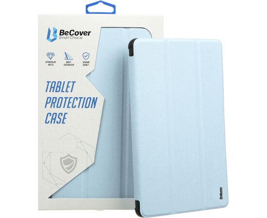 Чехол для планшета BeCover Soft TPU with Apple Pencil Holder iPad Mini 7 2024 Light Blue (712441), изображение 7 Чехол для планшета BeCover Soft TPU with Apple Pencil Holder iPad Mini 7 2024 Light Blue (712441), изображение 7