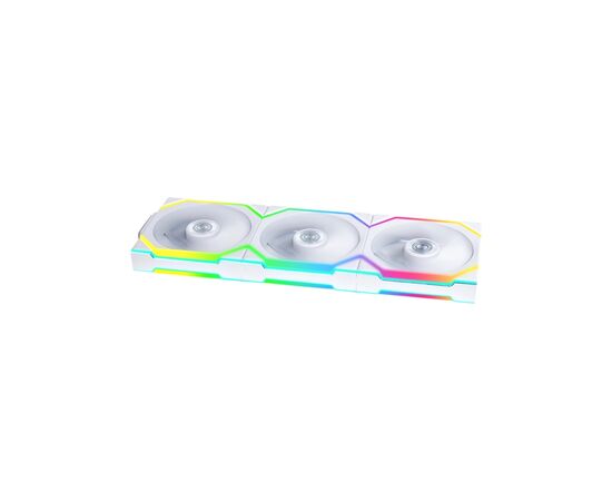 Кулер до корпусу Lian Li Uni Fan SL WIRELESS 120-3, White (G99.12SL1W3W.00), зображення 2 Кулер до корпусу Lian Li Uni Fan SL WIRELESS 120-3, White (G99.12SL1W3W.00), зображення 2