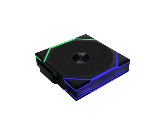 Кулер до корпусу Lian Li Uni Fan TL WIRELESS 120-1, Black (G99.12TL1W1B.00), зображення 2 Кулер до корпусу Lian Li Uni Fan TL WIRELESS 120-1, Black (G99.12TL1W1B.00), зображення 2