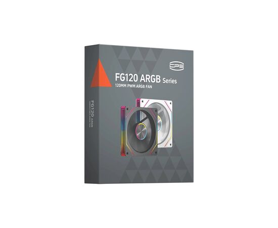 Кулер для корпуса PcCooler FG120 ARGB WH, изображение 6 Кулер для корпуса PcCooler FG120 ARGB WH, изображение 6