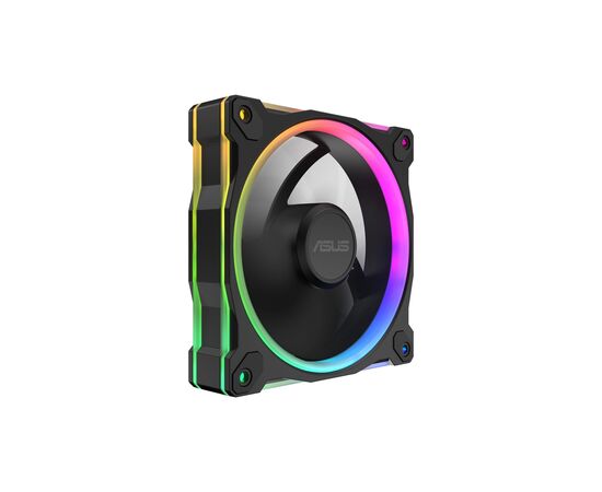 Кулер для корпуса ASUS PRIME MR120 REVERSE ARGB BLACK (90DA00L0-B09000), изображение 2 Кулер для корпуса ASUS PRIME MR120 REVERSE ARGB BLACK (90DA00L0-B09000), изображение 2