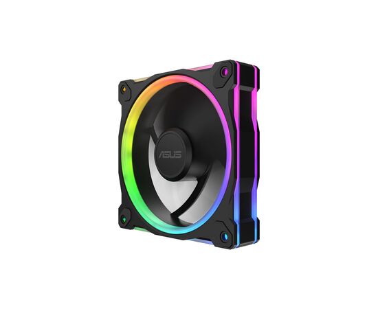 Кулер для корпуса ASUS PRIME MR120 REVERSE ARGB BLACK (90DA00L0-B09000), изображение 5 Кулер для корпуса ASUS PRIME MR120 REVERSE ARGB BLACK (90DA00L0-B09000), изображение 5