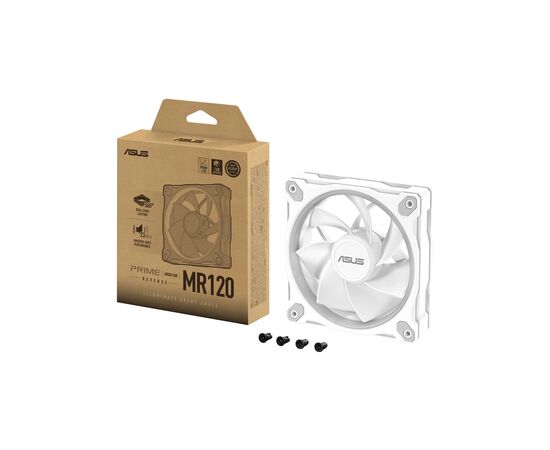 Кулер до корпусу ASUS PRIME MR120 REVERSE ARGB WHITE (90DA00L3-B09000), зображення 11 Кулер до корпусу ASUS PRIME MR120 REVERSE ARGB WHITE (90DA00L3-B09000), зображення 11