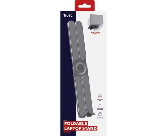 Подставка для ноутбука Trust Macy 17", gray (25647_TRUST), изображение 11 Подставка для ноутбука Trust Macy 17", gray (25647_TRUST), изображение 11