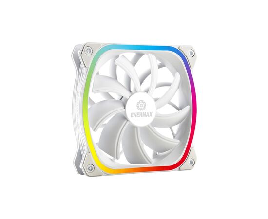 Кулер для корпуса Enermax SquA RGB White (UCSQARGB12P-W-SG), изображение 3 Кулер для корпуса Enermax SquA RGB White (UCSQARGB12P-W-SG), изображение 3