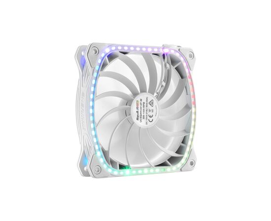 Кулер для корпуса Enermax SquA RGB White (UCSQARGB12P-W-SG), изображение 6 Кулер для корпуса Enermax SquA RGB White (UCSQARGB12P-W-SG), изображение 6