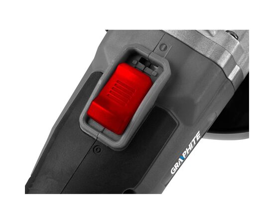 Шлифовальная машина Graphite Energy+ 18V, 125мм, 9200об/мин, 2.28кг (без АКБ и ЗУ) (58GE142), изображение 11 Шлифовальная машина Graphite Energy+ 18V, 125мм, 9200об/мин, 2.28кг (без АКБ и ЗУ) (58GE142), изображение 11