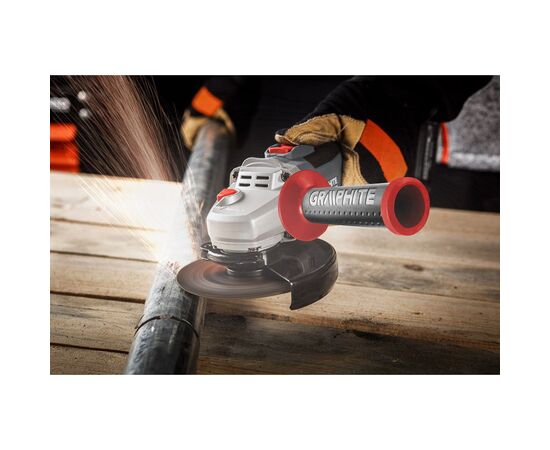 Шлифовальная машина Graphite Energy+ 18V, 125мм, 9200об/мин, 2.28кг (без АКБ и ЗУ) (58GE142), изображение 5 Шлифовальная машина Graphite Energy+ 18V, 125мм, 9200об/мин, 2.28кг (без АКБ и ЗУ) (58GE142), изображение 5