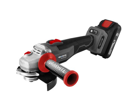 Шлифовальная машина Graphite Energy+ 18V, 125мм, 9200об/мин, 2.28кг (без АКБ и ЗУ) (58GE142), изображение 6 Шлифовальная машина Graphite Energy+ 18V, 125мм, 9200об/мин, 2.28кг (без АКБ и ЗУ) (58GE142), изображение 6