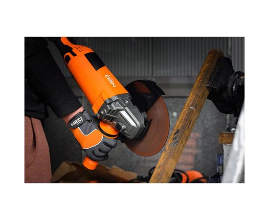 Шлифовальная машина Neo Tools 230мм, 3000W, 6600об/мин, 5.6кг (04-715), изображение 3