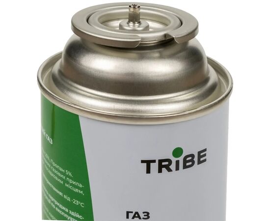 Газовый баллон Tribe 220 г цангове з'єднання (T-HF-0006), изображение 2 Газовый баллон Tribe 220 г цангове з'єднання (T-HF-0006), изображение 2