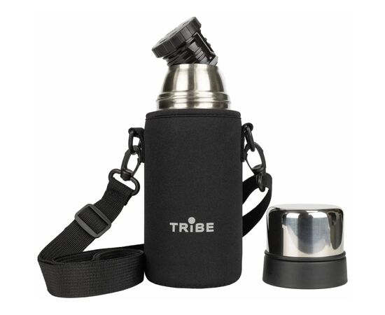 Чехол для термоса Tribe Neoprene Cover для експедиційного термоса 0,5 л Black (T-DF-0008-black), изображение 4