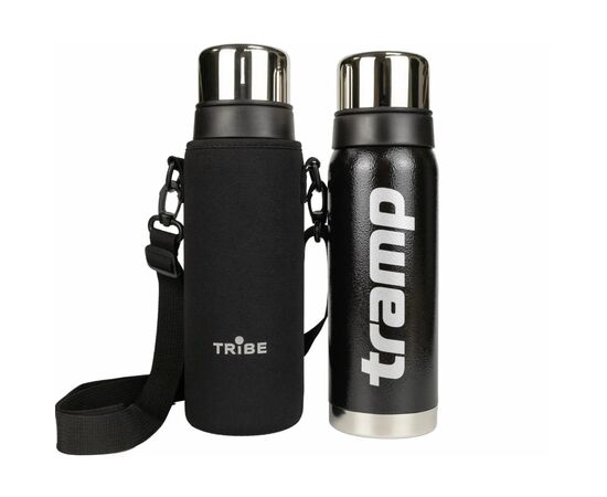 Чехол для термоса Tribe Neoprene Cover для експедиційного термоса 0,75 л Black (T-DF-0009-black), изображение 3 Чехол для термоса Tribe Neoprene Cover для експедиційного термоса 0,75 л Black (T-DF-0009-black), изображение 3