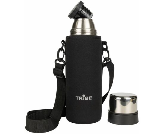 Чехол для термоса Tribe Neoprene Cover для експедиційного термоса 0,75 л Black (T-DF-0009-black), изображение 4 Чехол для термоса Tribe Neoprene Cover для експедиційного термоса 0,75 л Black (T-DF-0009-black), изображение 4