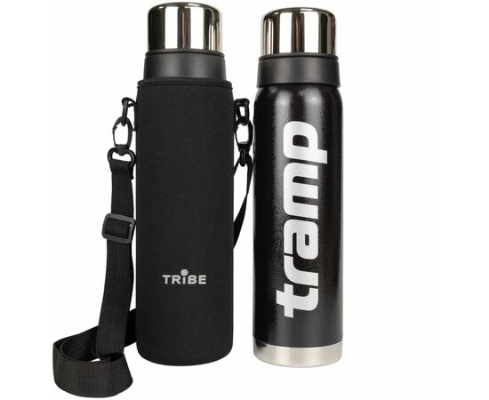 Чехол для термоса Tribe Neoprene Cover для експедиційного термоса 0,9 л Black (T-DF-0010-black), изображение 3