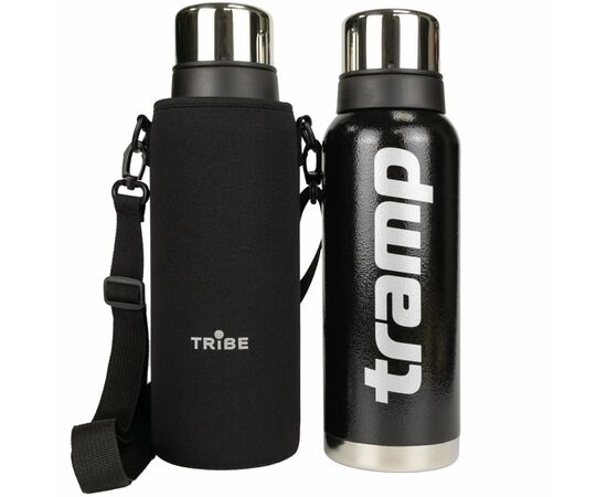 Чехол для термоса Tribe Neoprene Cover для експедиційного термоса 1,2 л Black (T-DF-0011-black), изображение 3