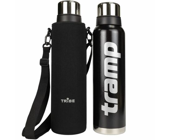 Чехол для термоса Tribe Neoprene Cover для експедиційного термоса 1,6 л Black (T-DF-0012-black), изображение 3