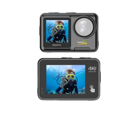Экшн-камера Aspiring Repeat 4 ULTRA HD 4K DUAL SCREEN (86ASZE21PB), изображение 4 Экшн-камера Aspiring Repeat 4 ULTRA HD 4K DUAL SCREEN (86ASZE21PB), изображение 4