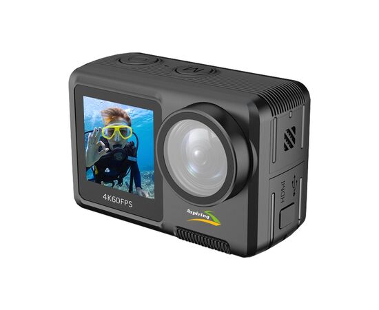 Екшн-камера Aspiring Repeat 4 ULTRA HD 4K DUAL SCREEN (86ASZE21PB)