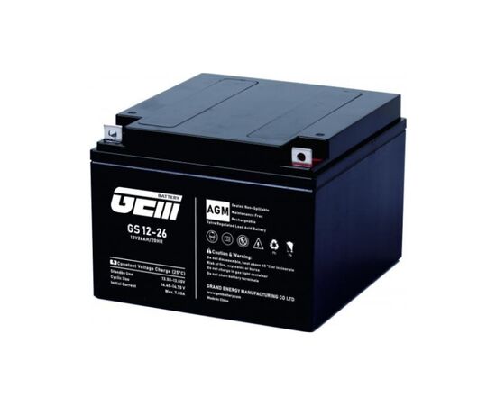 Батарея к ИБП GEM GS 12V-26Ah (GS 12-26)