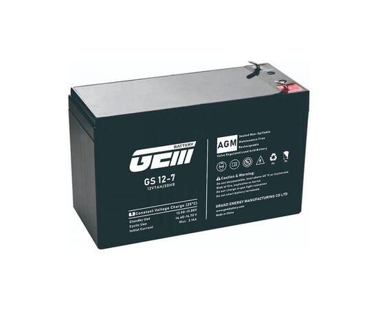 Батарея к ИБП GEM GS 12V-7Ah (GS 12-7)