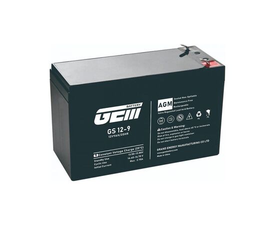 Батарея к ИБП GEM GS 12V-9Ah (GS 12-9)