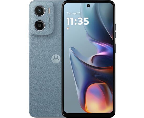 Мобільний телефон Motorola E15 2/64GB Misty Blue (PB6S0001RS)