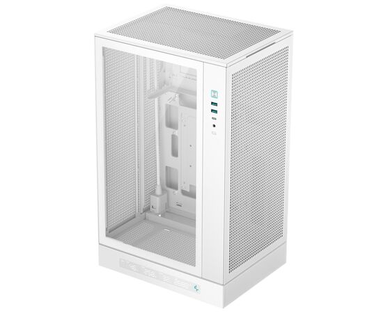 Корпус Deepcool CH270 Digital White (R-CH270-WHNDM0-G-1), изображение 3 Корпус Deepcool CH270 Digital White (R-CH270-WHNDM0-G-1), изображение 3