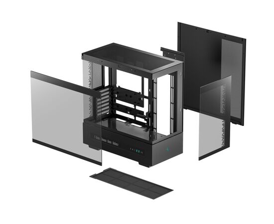 Корпус Deepcool CH690 Digital Black (R-CH690-BKNNA0D-G-1), изображение 10 Корпус Deepcool CH690 Digital Black (R-CH690-BKNNA0D-G-1), изображение 10