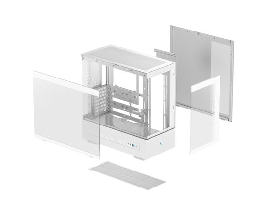 Корпус Deepcool CH690 Digital White (R-CH690-WHNNA0D-G-1), изображение 10 Корпус Deepcool CH690 Digital White (R-CH690-WHNNA0D-G-1), изображение 10