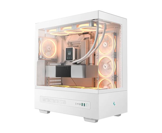 Корпус Deepcool CH690 Digital White (R-CH690-WHNNA0D-G-1), изображение 11 Корпус Deepcool CH690 Digital White (R-CH690-WHNNA0D-G-1), изображение 11