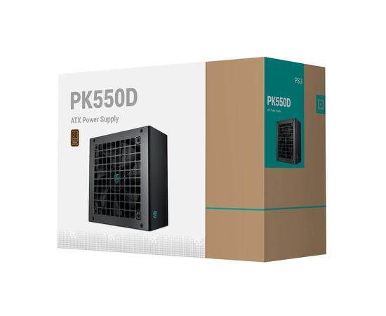 Блок питания Deepcool 550W PK550D GamerStorm (R-PK550D-FA0B-JGEU), изображение 9 Блок питания Deepcool 550W PK550D GamerStorm (R-PK550D-FA0B-JGEU), изображение 9