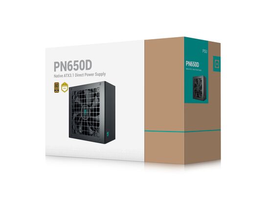 Блок питания Deepcool 650W PN650D GamerStorm (R-PN650D-FC0B-JGEU-V2), изображение 9 Блок питания Deepcool 650W PN650D GamerStorm (R-PN650D-FC0B-JGEU-V2), изображение 9