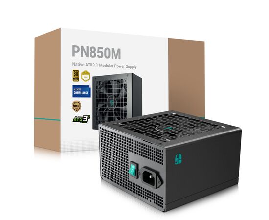Блок питания Deepcool 850W PN850M GamerStorm (R-PN850M-FC0B-JGEU), изображение 10 Блок питания Deepcool 850W PN850M GamerStorm (R-PN850M-FC0B-JGEU), изображение 10